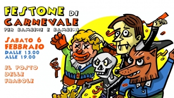 La festa di Carnevale diventa un &quot;Festone&quot; a Il Posto delle Fragole!