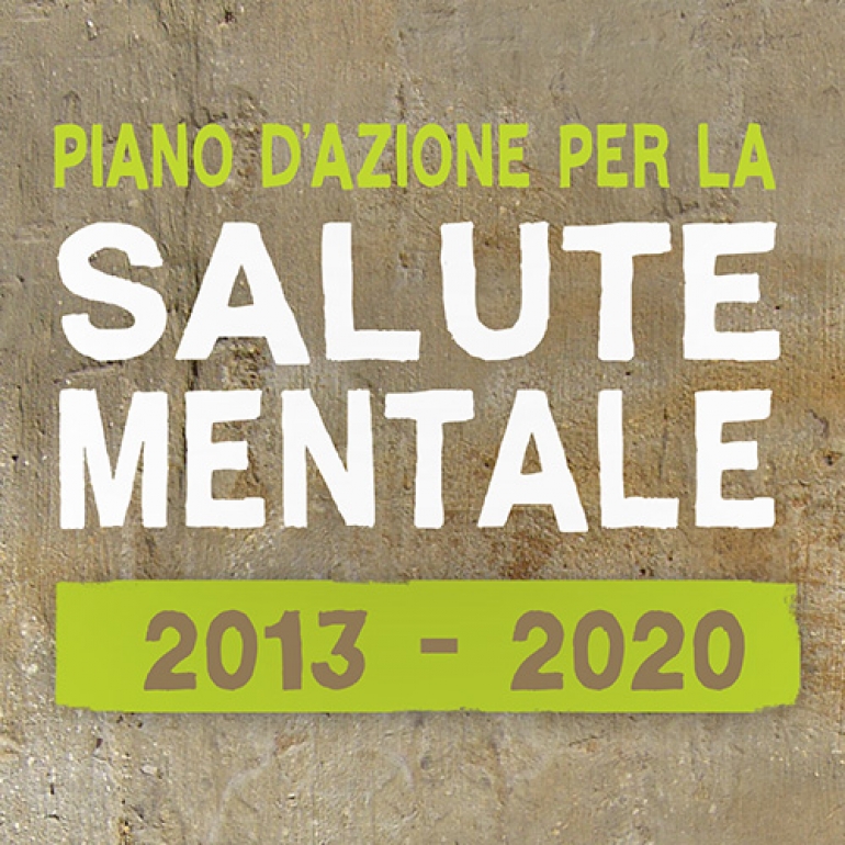 Piano d&#039;Azione per la Salute Mentale 2013-2020: impaginazione grafica e stampa a cura della cooperativa La Collina