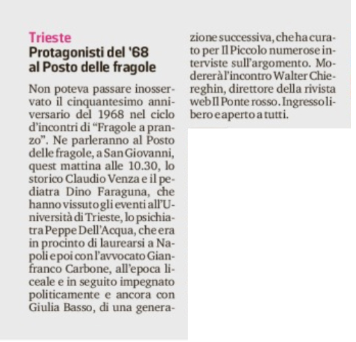 posto delle fragole