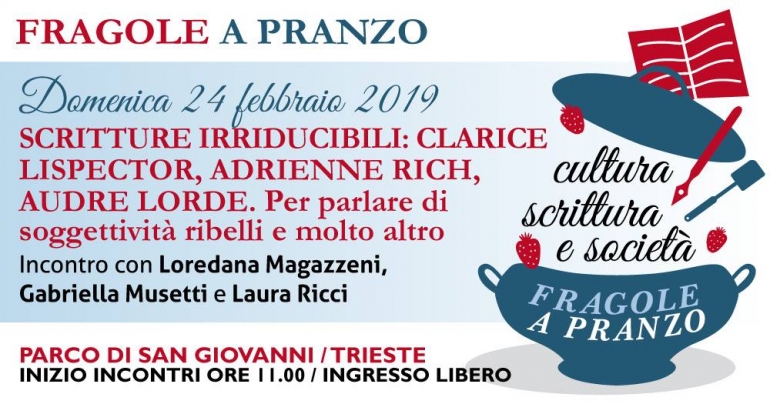 Fragole a pranzo #8: &quot;Scritture Irriducibili&quot;