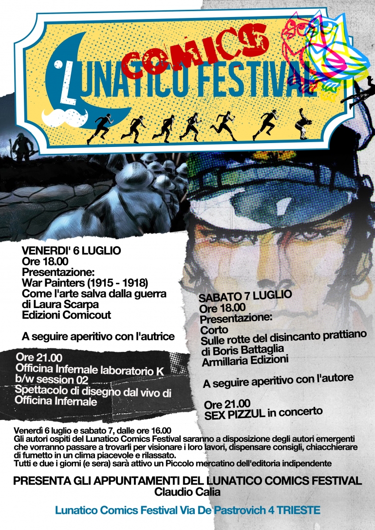 6-7 luglio Lunatico Comics Festival