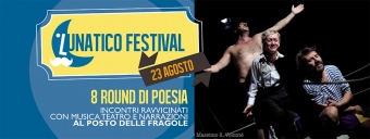 Martedì 23 agosto al Lunatico: 8 round di Poesia - Astorri contro Leonardi arbitra Tintinelli