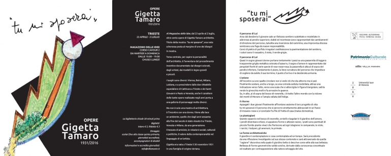 Magazzino delle Idee: la mostra di Gigetta Tamaro
