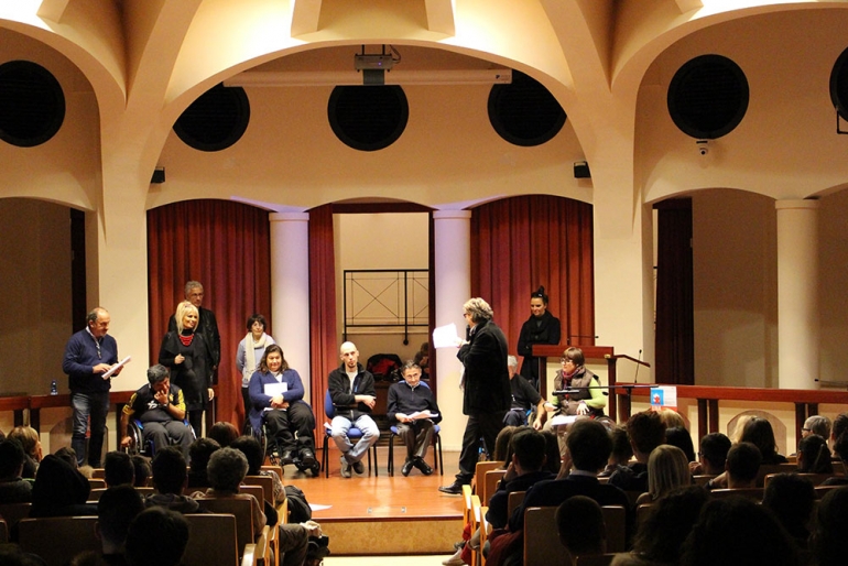 Una questione di forma, rappresentazione teatrale in atto unico all&#039;Istituto Rittmeyer