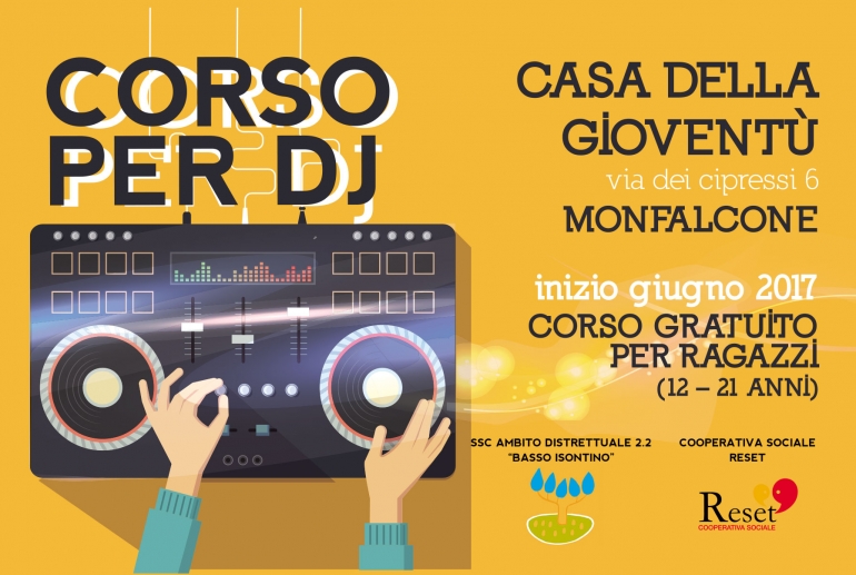 A Monfalcone al via il corso per dj!