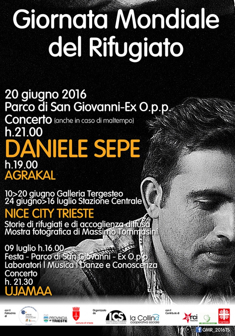 Giornata mondiale del Rifugiato: Daniele Sepe e gli Agrakal in concerto al Parco di San Giovanni