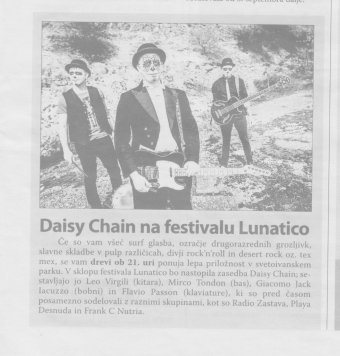 21.07.2017 Primorski dnevnik - Daisy Chan na festivalu Lunatico -