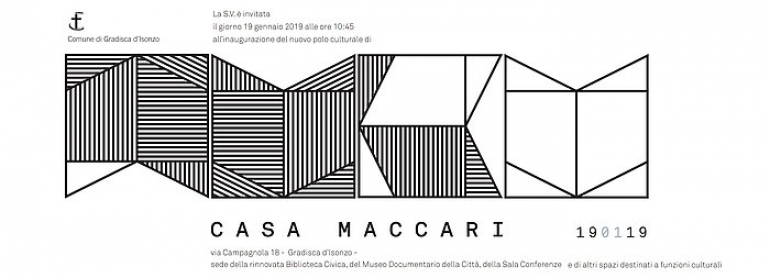 Inaugurazione del Polo Culturale di Casa Maccari a Gradisca