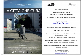 Le Microaree vanno in tour con il documentario La città che cura