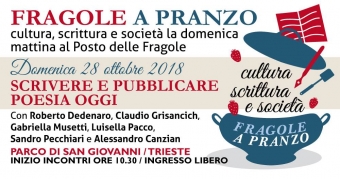 Domenica 28 ottobre: Scrivere e pubblicare poesia oggi