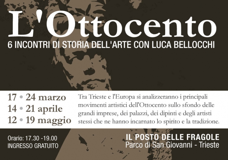 L&#039;Ottocento: sei incontri di storia dell&#039;arte con Luca Bellocchi a Il Posto delle Fragole