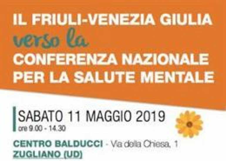 Il Friuli Venezia Giulia verso la Conferenza Nazionale di Salute Mentale