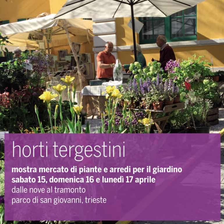 Dal 15 al 17 aprile torna Horti Tergestini!