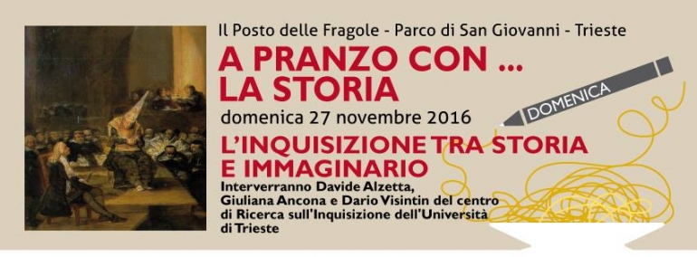 A pranzo con … la storia.: L&#039;Inquisizione tra storia e immaginario