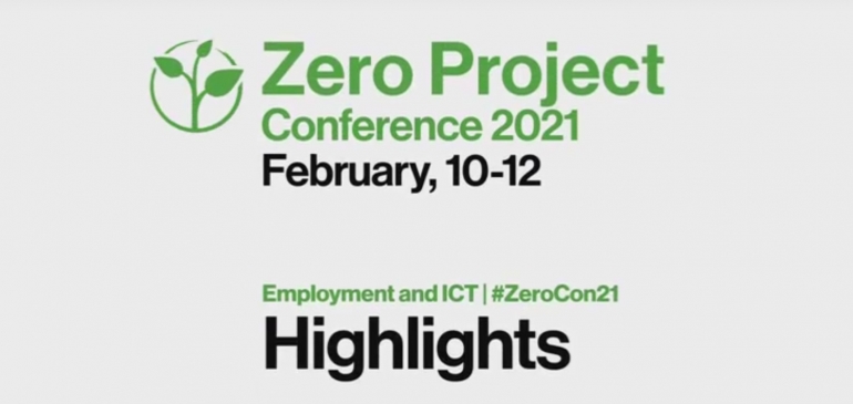 La Collina tra gli speakers della Zero Project International Online Conference 2021 (www.zeroproject.org)