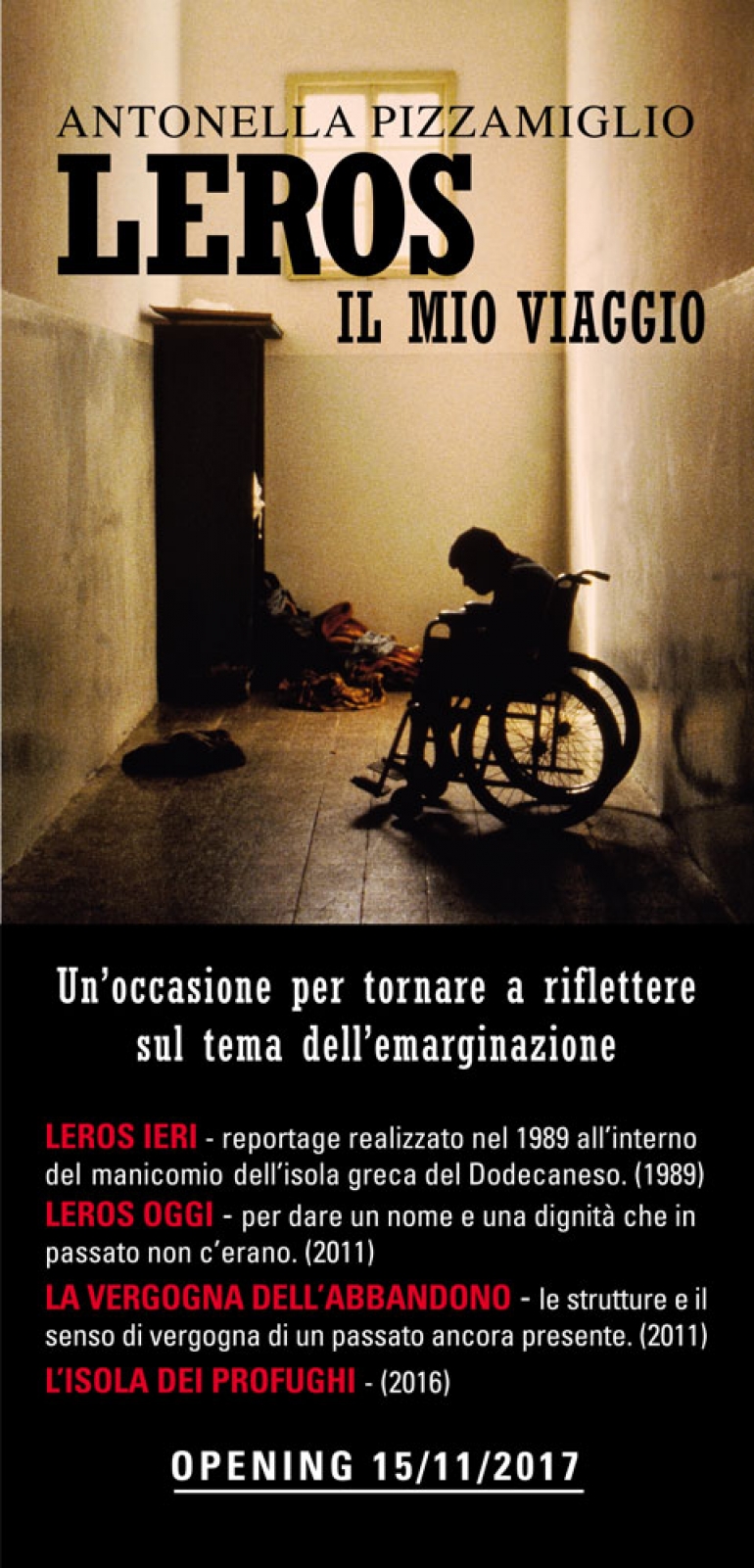 LEROS  Il mio viaggio: inaugurazione della mostra