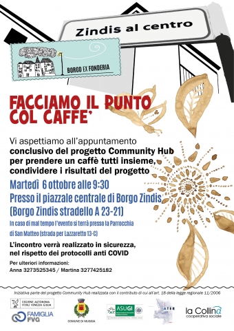 Facciamo il punto col caffè - evento finale Community Hub