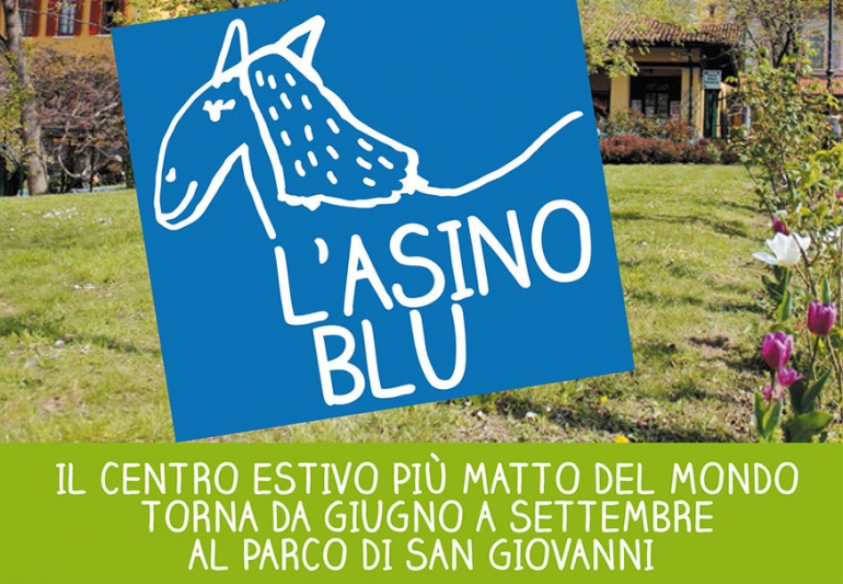 L&#039;Asino Blu: riparte il centro estivo!