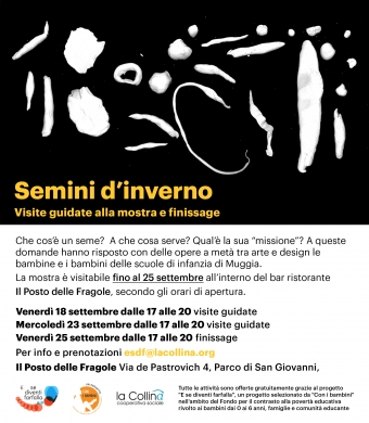 Visite guidate e finissage mostra &quot;Semini d&#039;Inverno&quot;