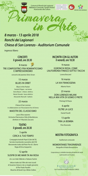 Primavera in Arte a Ronchi dei Legionari