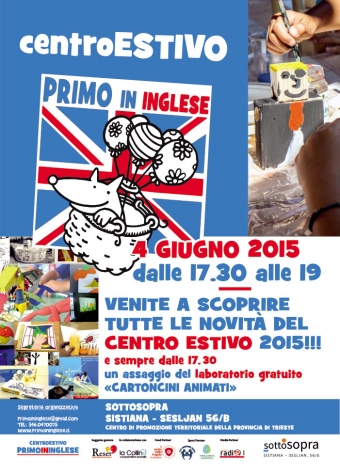 Primo in inglese, il centro estivo più matto del mondo si presenta in una giornata dedicata al divertimento e alla socialità