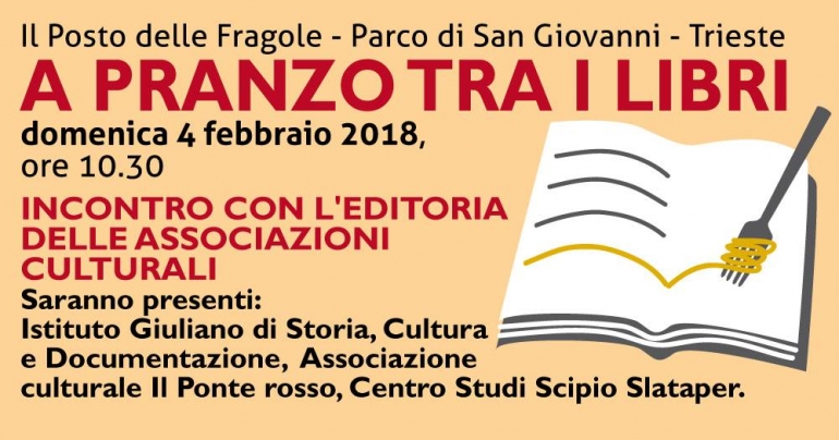 A pranzo tra i libri: nuovo appuntamento domenica 4 febbraio