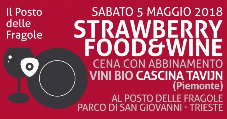 Cascina Tavijn di Scurzolengo in provincia di Asti protagonista di Strawberry Food and Wine
